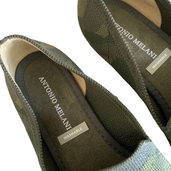 Antonio Melani | Beki-A Washable Camo Print Knit Flat Loafers size 8.5 - Picture 4 of 6